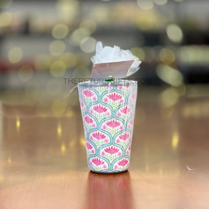 Printed Steel Glass | TRG0071 | Colorful Printed  Stainless Steel Drinking Glass Under ₹200 | Durable Kids & Family Use Glass, Ideal Return Gift