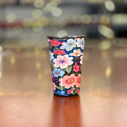 Printed Steel Glass | TRG0071 | Colorful Printed  Stainless Steel Drinking Glass Under ₹200 | Durable Kids & Family Use Glass, Ideal Return Gift