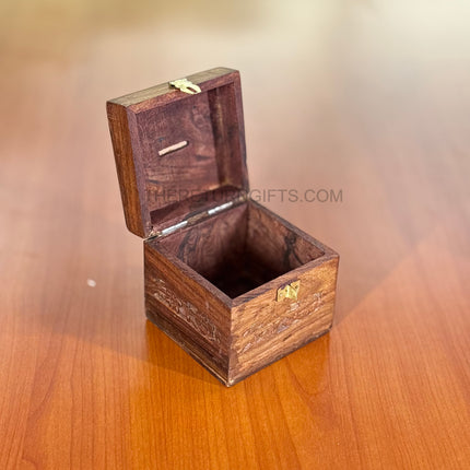 Wooden Coin Box | TRG0060 | Handcrafted Wooden Money Saving Box Under ₹250 | Cute Tabletop Savings Bank for Kids, Adults & Return Gifts