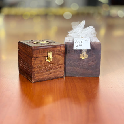 Wooden Coin Box | TRG0060 | Handcrafted Wooden Money Saving Box Under ₹250 | Cute Tabletop Savings Bank for Kids, Adults & Return Gifts