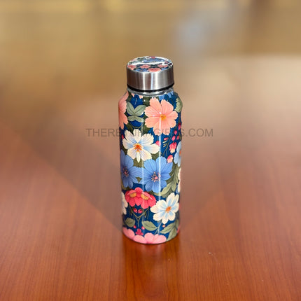 Printed Steel Bottle | TRG0072 | Color Printed Stainless Steel Water Bottle Under ₹400 | Eco‑Friendly Bottle for Kids, Weddings, Corporate & Return Gifts