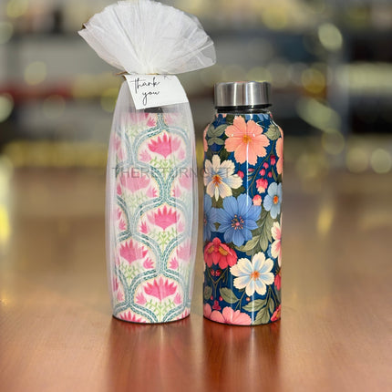 Printed Steel Bottle | TRG0072 | Color Printed Stainless Steel Water Bottle Under ₹400 | Eco‑Friendly Bottle for Kids, Weddings, Corporate & Return Gifts