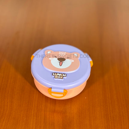 Cute Kids Lunch Box | TRG0095 | Cartoon Printed Multi‑Compartment Tiffin for School Kids Under ₹400 | Fun Leak‑Resistant Lunch Box & Birthday Return Gift