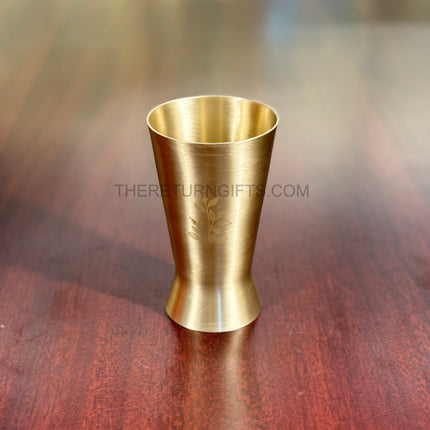 Mini Brass Lassi Tumbler Return Gift | TRG0129 | Handcrafted Brass Drinkware Under ₹1200 | Wedding & Housewarming Favor