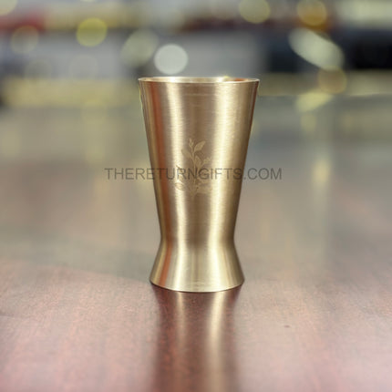 Mini Brass Lassi Tumbler Return Gift | TRG0129 | Handcrafted Brass Drinkware Under ₹1200 | Wedding & Housewarming Favor
