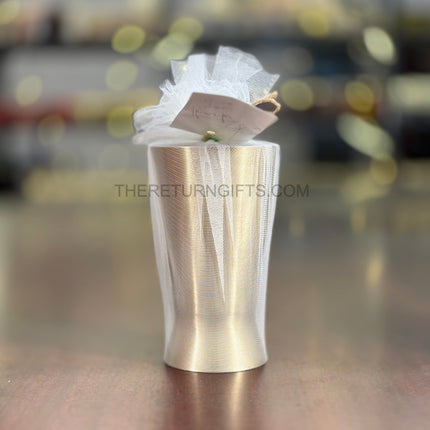Mini Brass Lassi Tumbler Return Gift | TRG0129 | Handcrafted Brass Drinkware Under ₹1200 | Wedding & Housewarming Favor