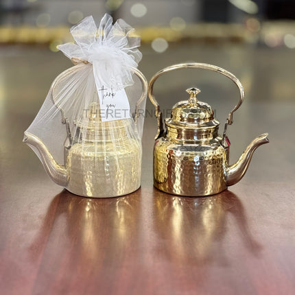 Mini Brass Kettle Return Gift | TRG0124 | Traditional Brass Tea Kettle Under ₹2500 | Wedding & Housewarming Favor