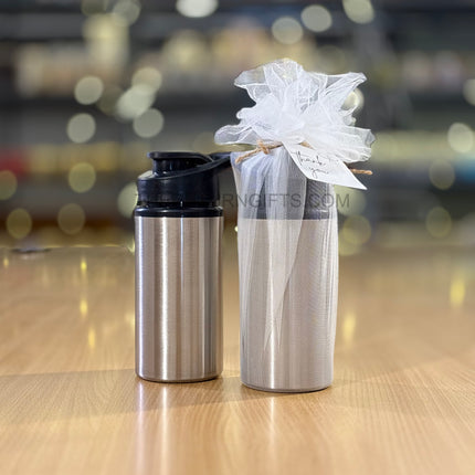Stainless Steel Mini Sipper Bottle Return Gift | TRG0144 | Compact Steel Water Bottle | Kids, School & Utility Favor Under ₹150
