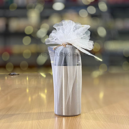 Stainless Steel Mini Sipper Bottle Return Gift | TRG0144 | Compact Steel Water Bottle | Kids, School & Utility Favor Under ₹150