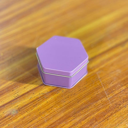 Hexagon Metal Gift Box (10 pieces)