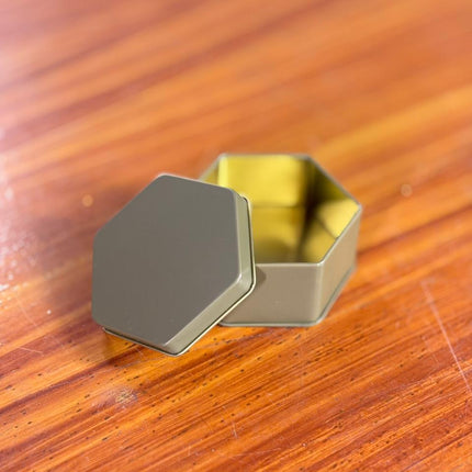 Hexagon Metal Gift Box (10 pieces)