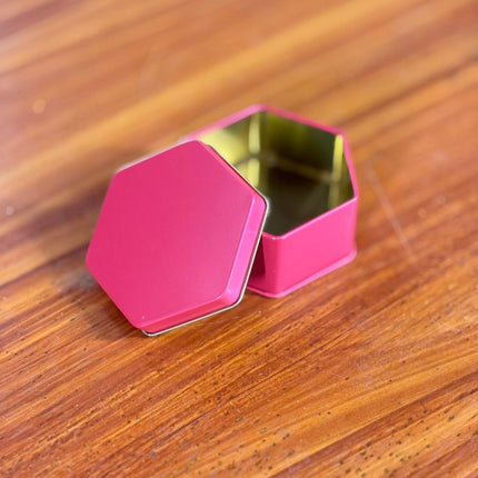 Hexagon Metal Gift Box (10 pieces)