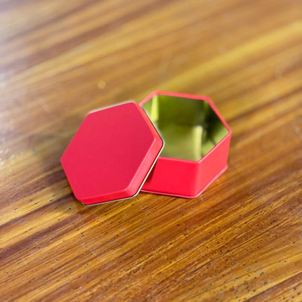 Hexagon Metal Gift Box (10 pieces)